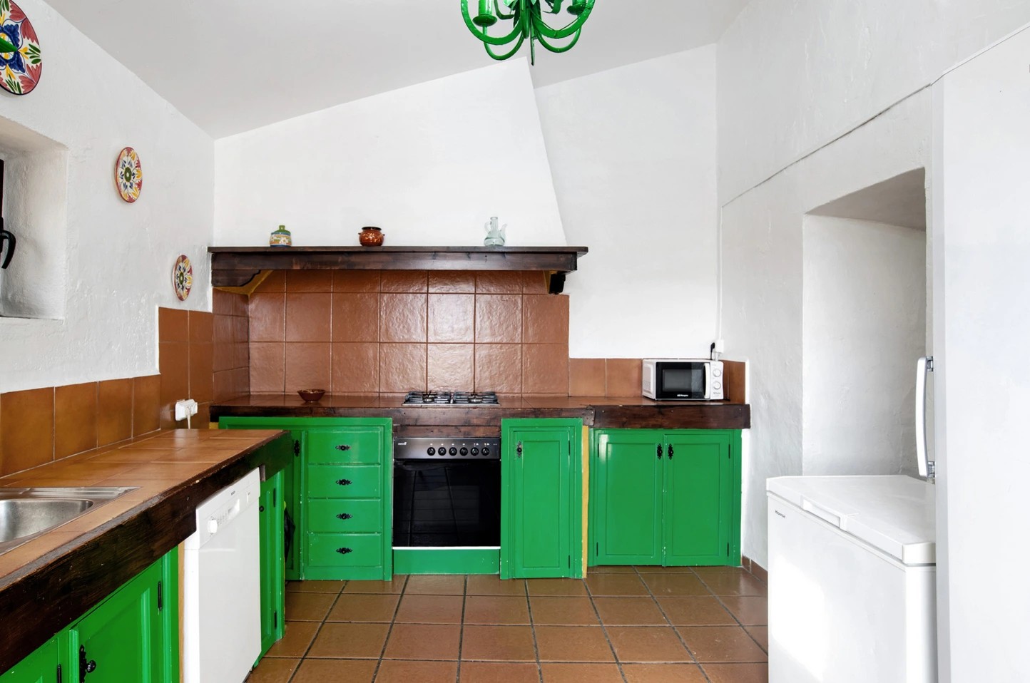 Cocina de Casa Rural Fuente Dulce en Ronda