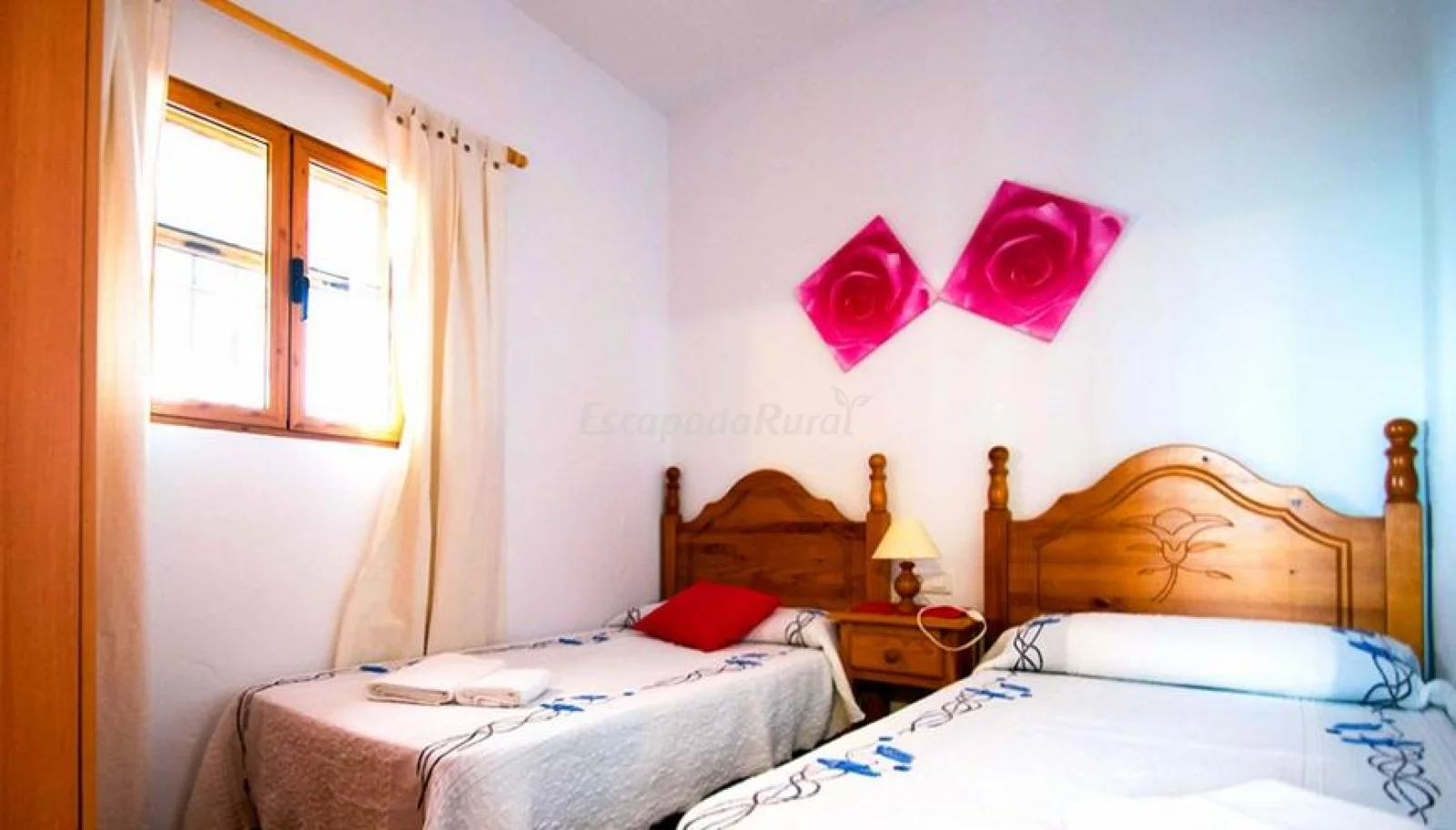 Dormitorio doble de Las Rosas