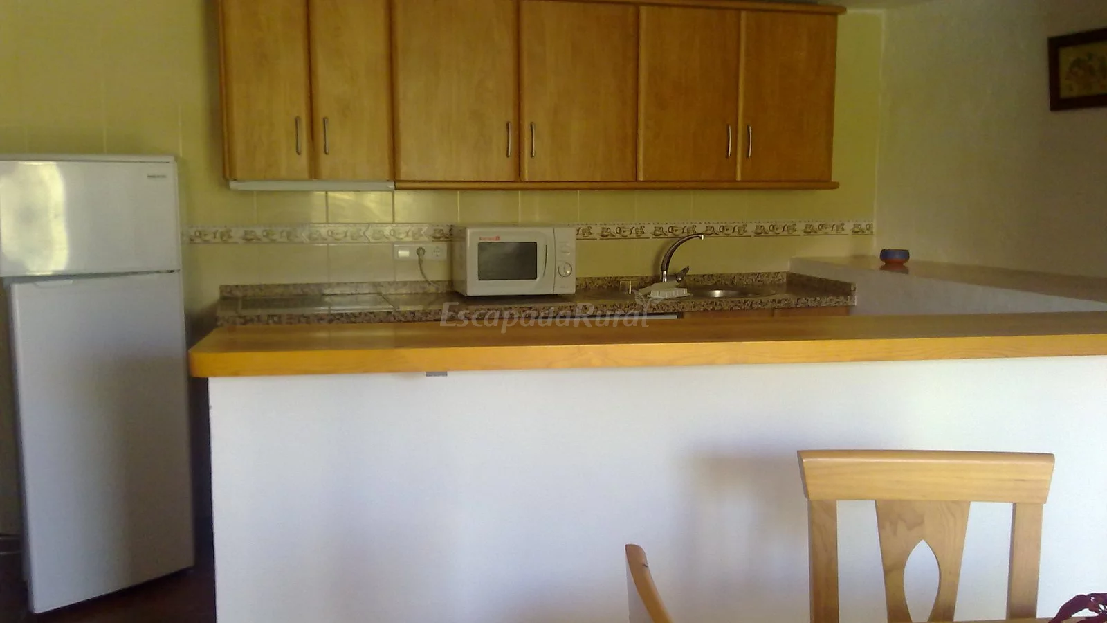 Cocina de una casa de Las Rosas