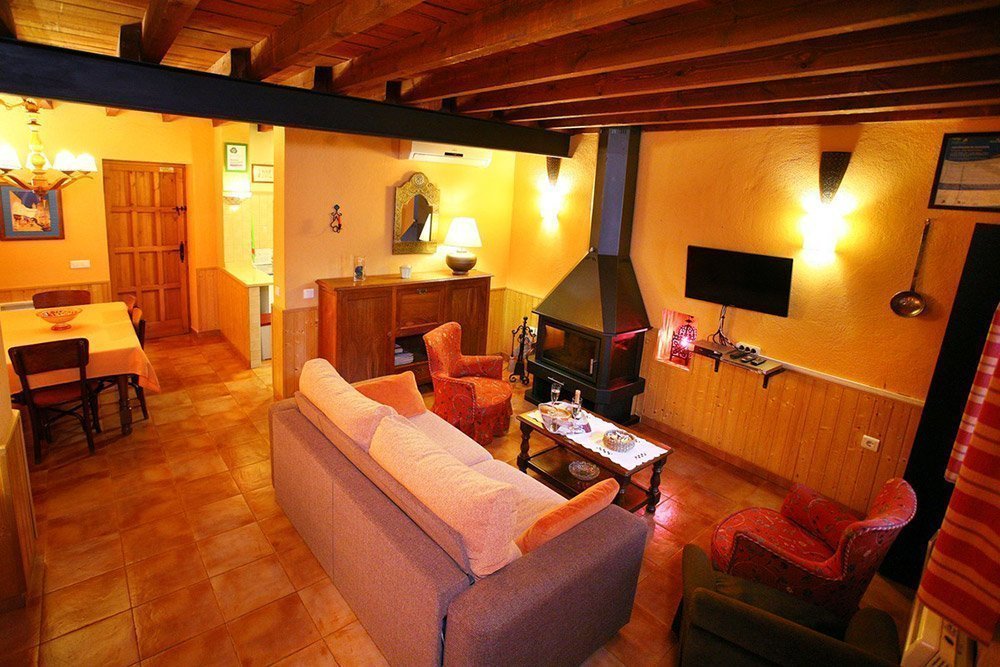 Salón de la casa Zahra de Los Arrayanes