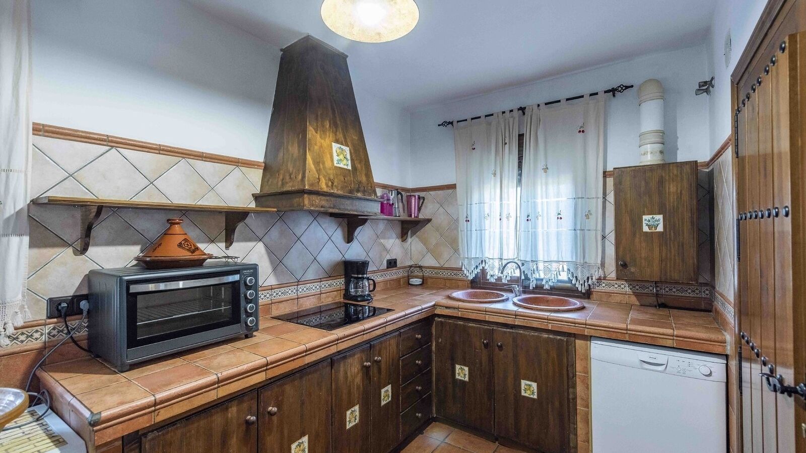 Cocina de Casa Rural Los Hidalgos de Totalán