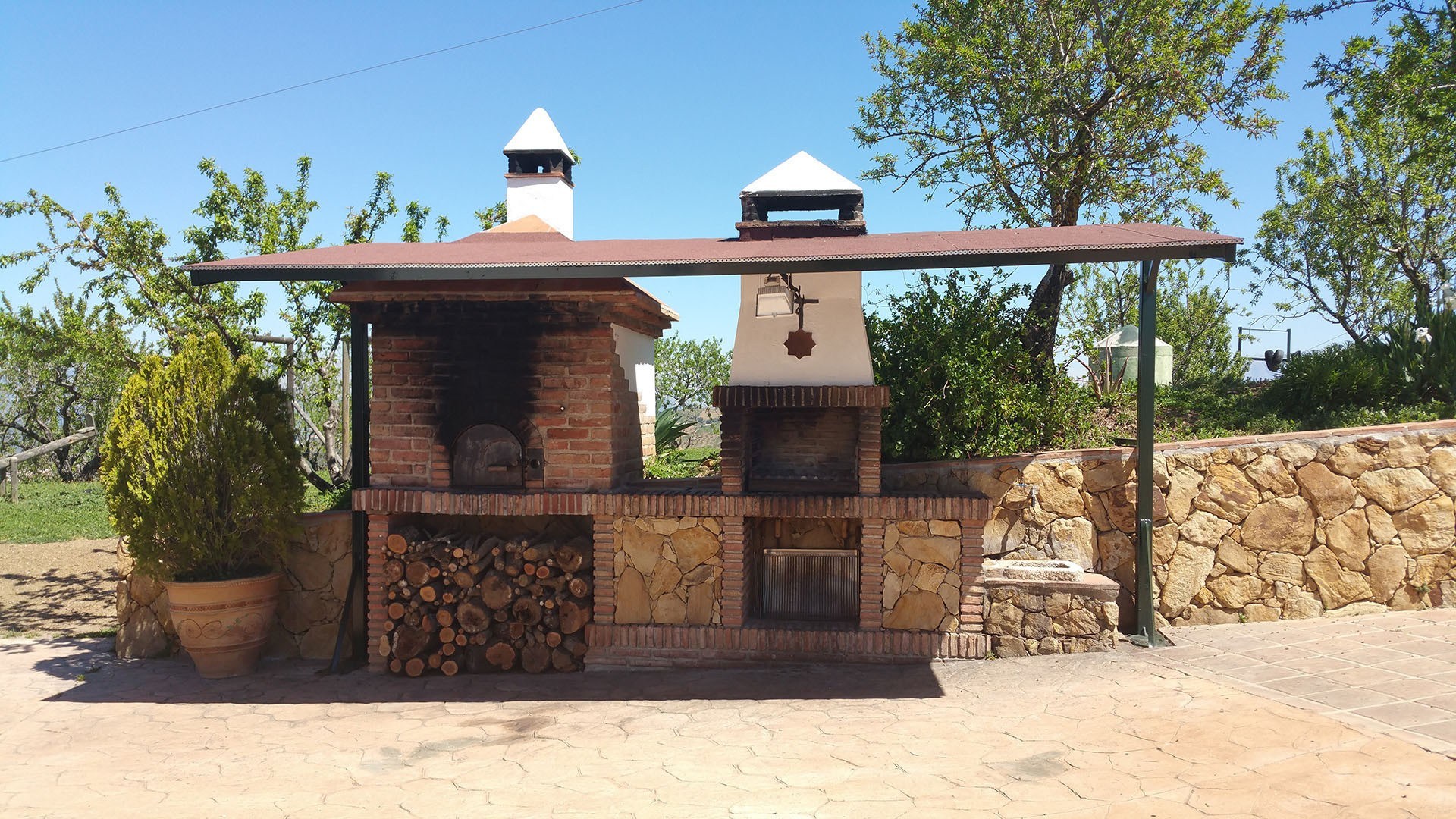 Barbacoa de Mansión Piedras Blancas