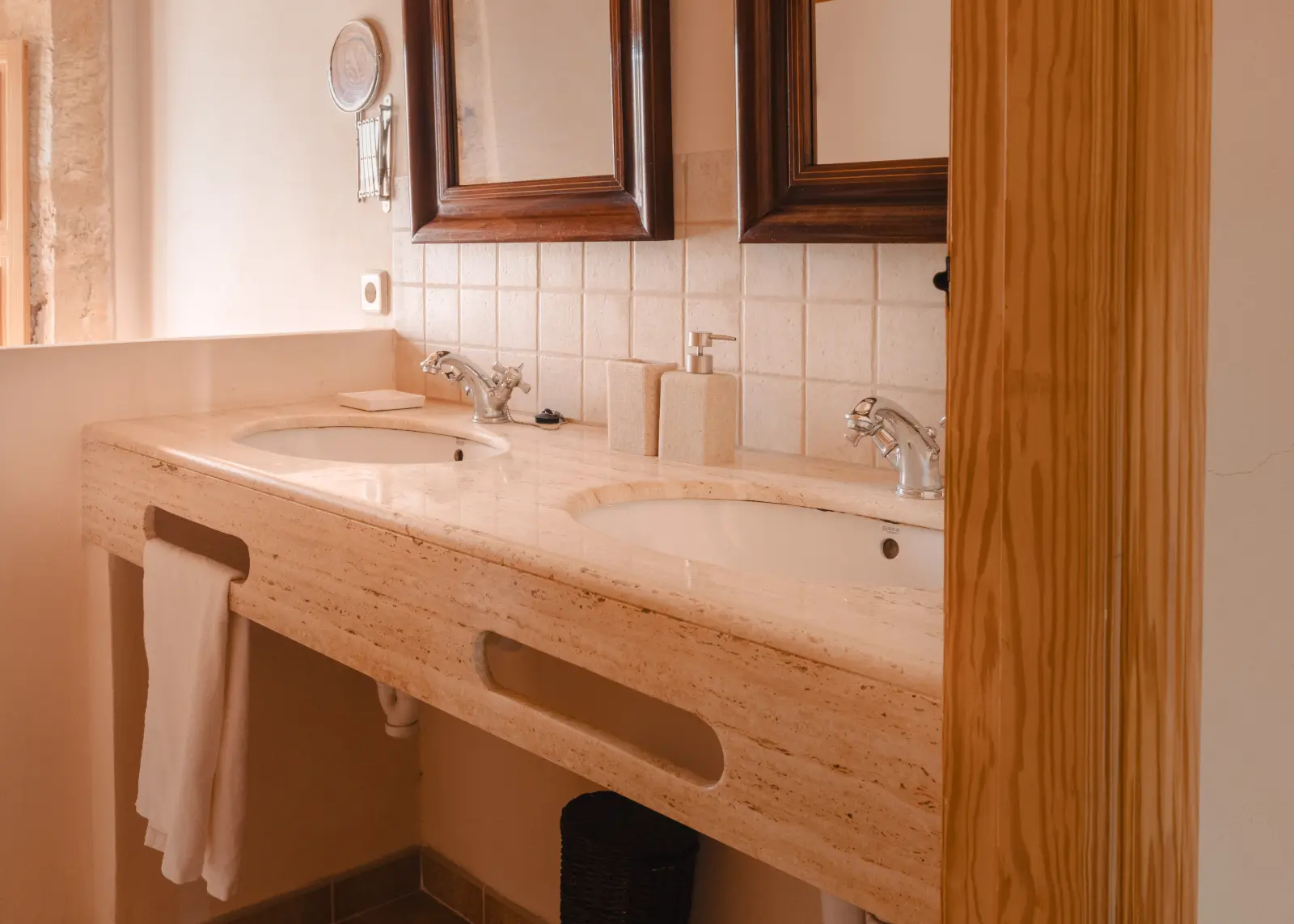 Baño de una habitación de Can Bagot