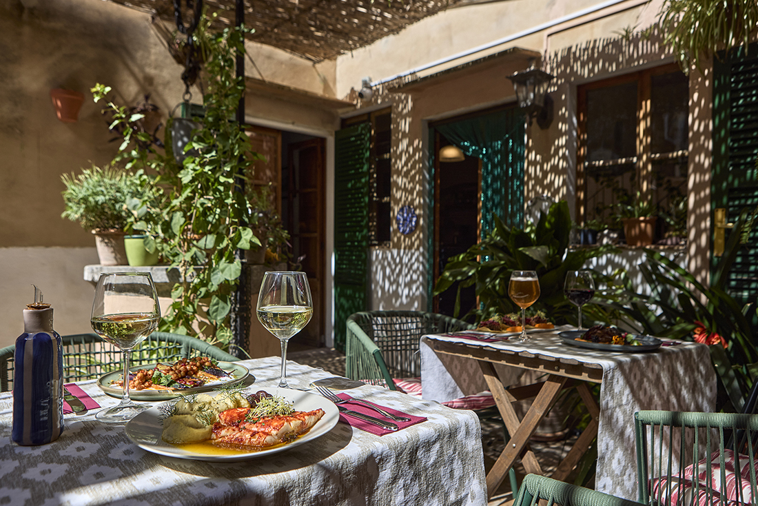 Terraza del hotel