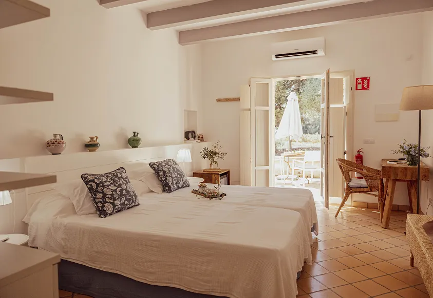 Habitación doble de Can Feliu