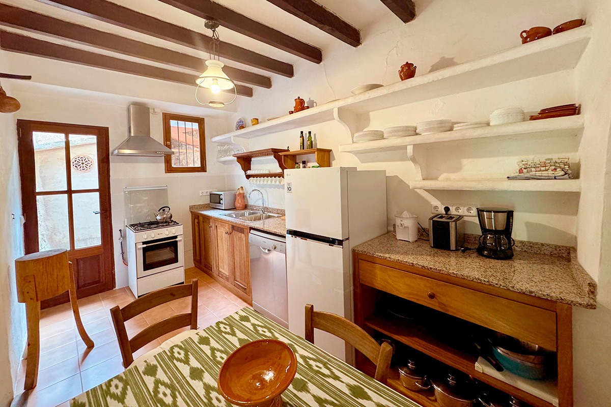 Cocina y comedor de Can Ferru