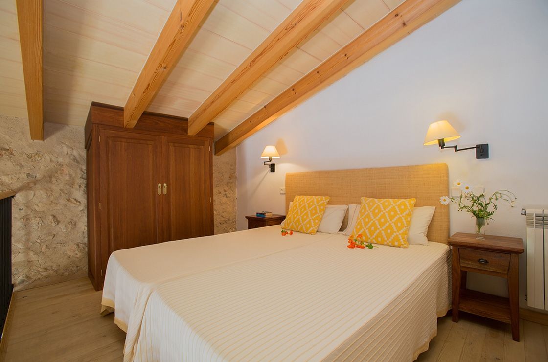 Dormitorio del apartamento Sa Boal