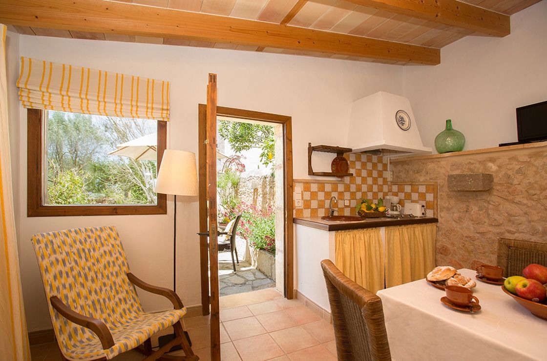 Cocina del apartamento Sa Portassa