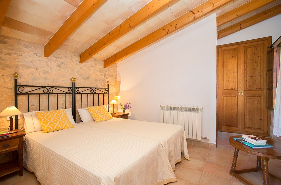 Dormitorio del apartamento Sa Vaquera