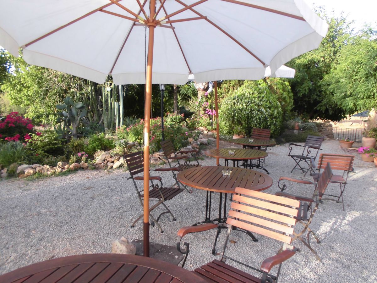 Terraza del jardín