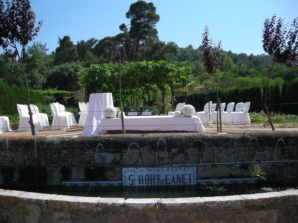 Piscina de la finca Canet