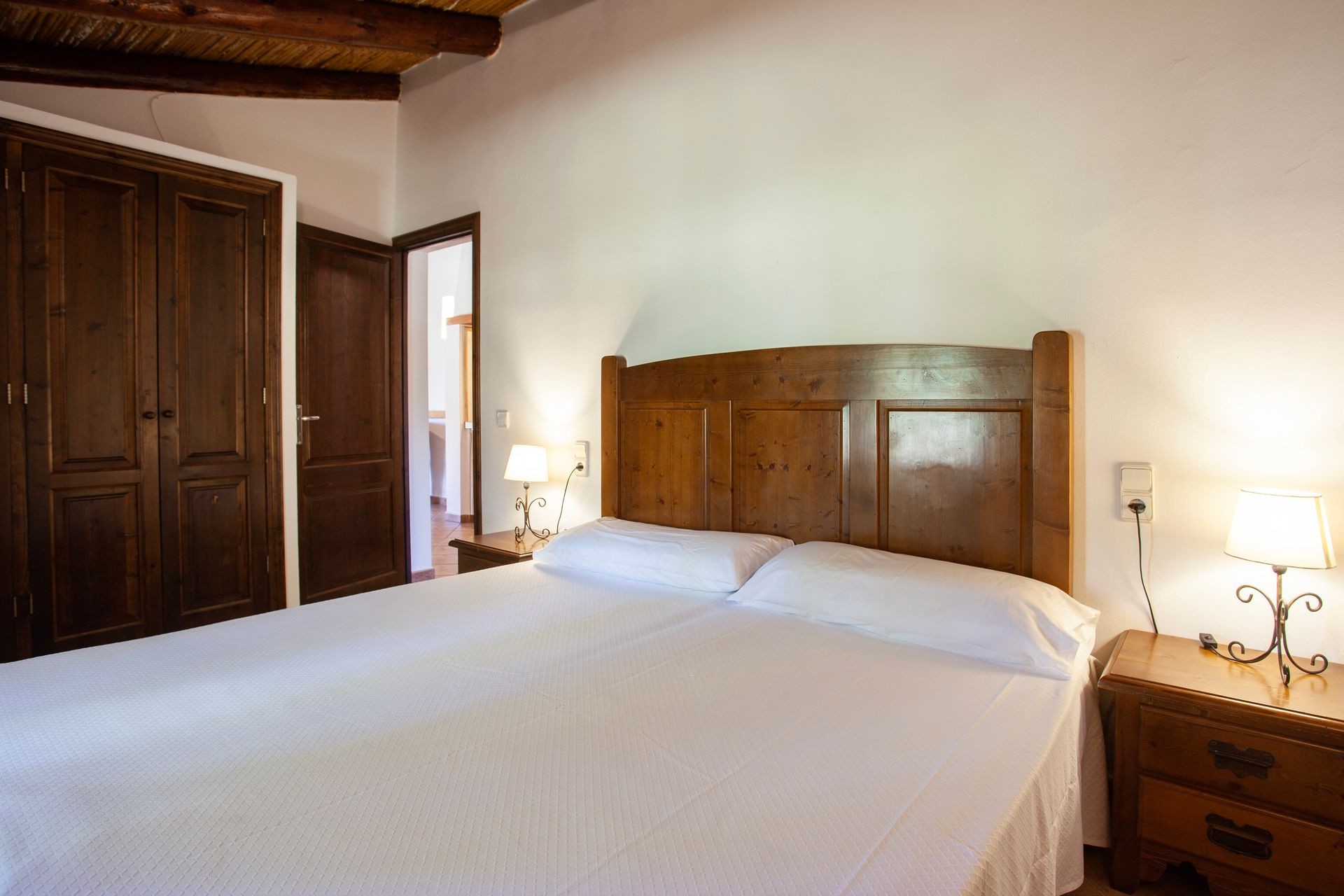 Dormitorio rústico de S’Hort de sa Begura