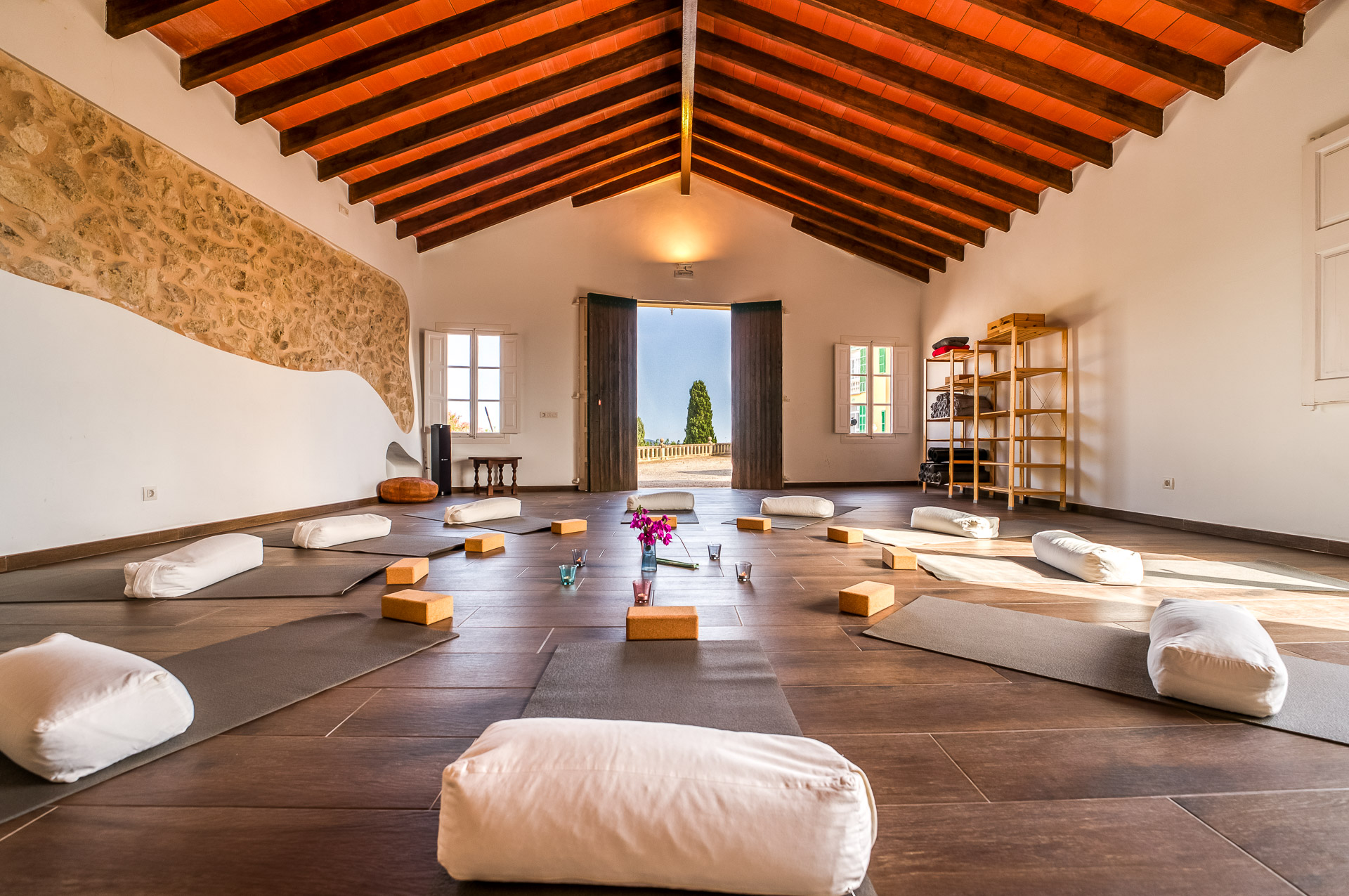 Sala de yoga de Sa Capella