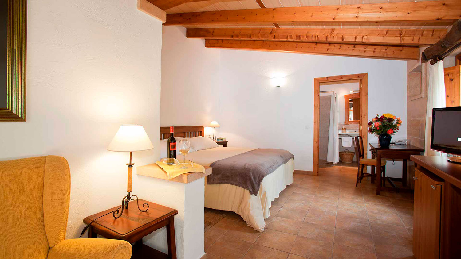 Habitación superior con terraza