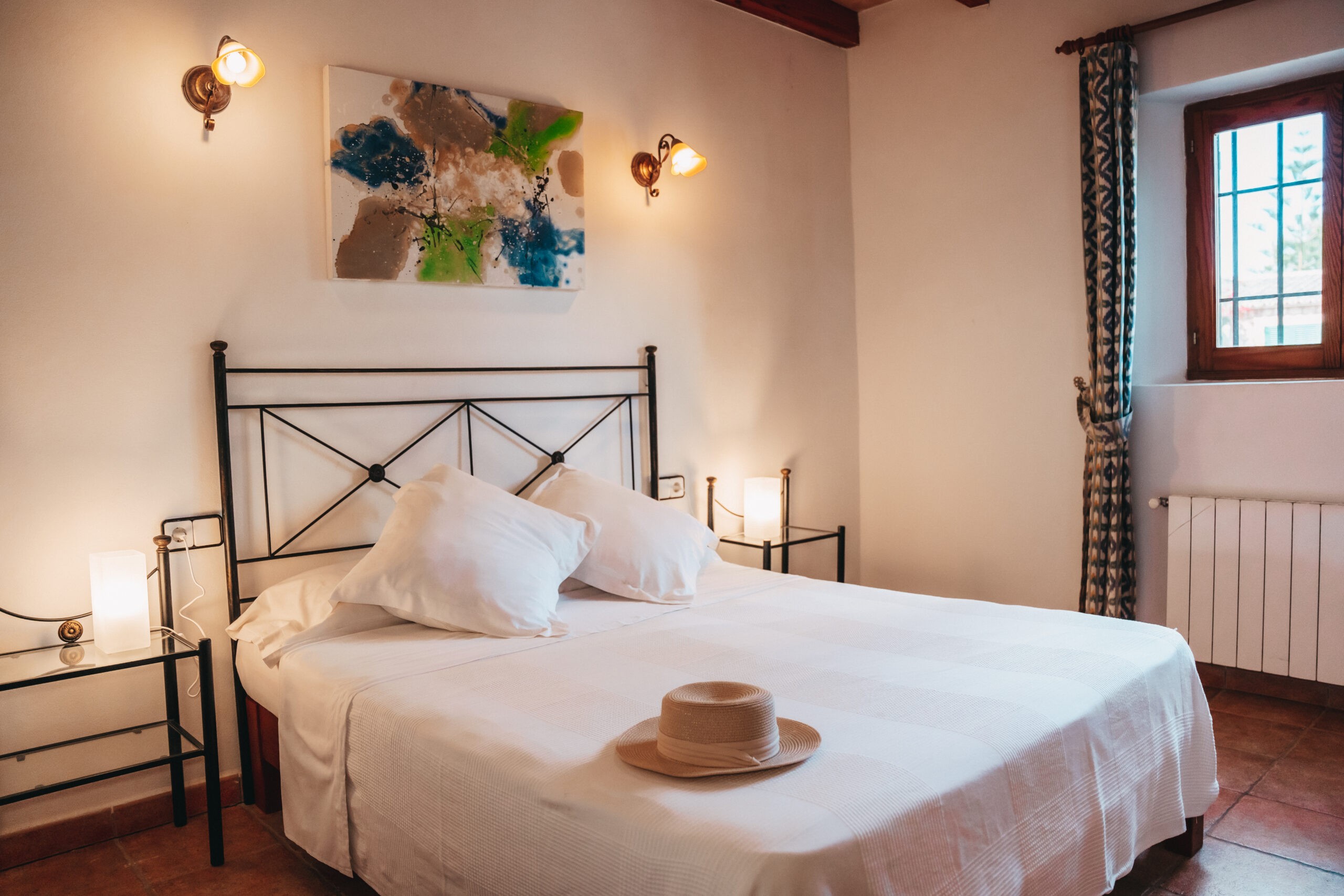 Habitación doble de Son Barceló Mas