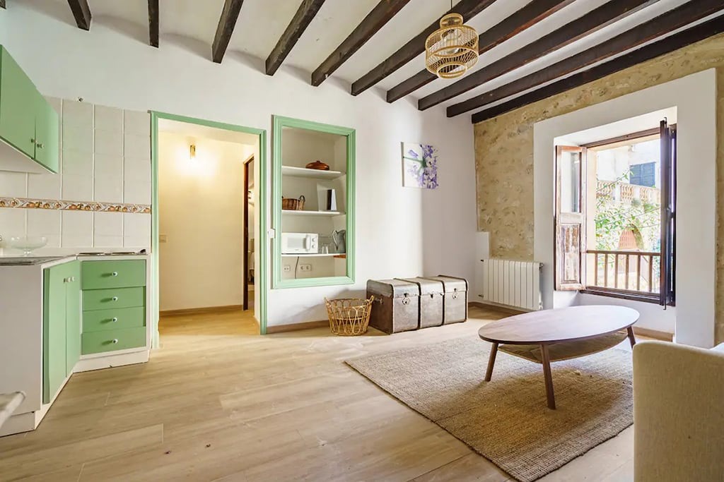 Sala de estar del apartamento de Son Burguet