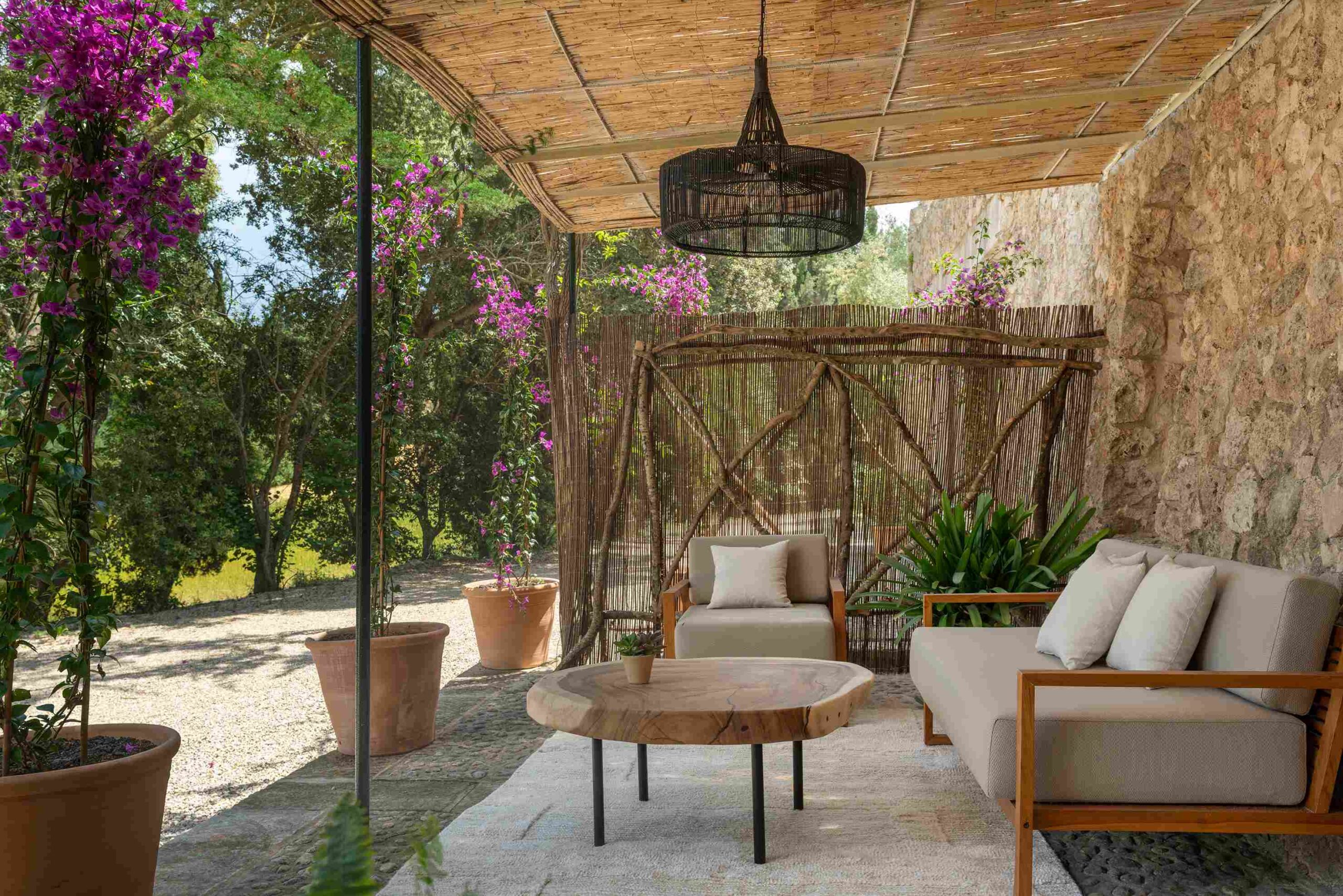 Terraza privada de Son Fogueró