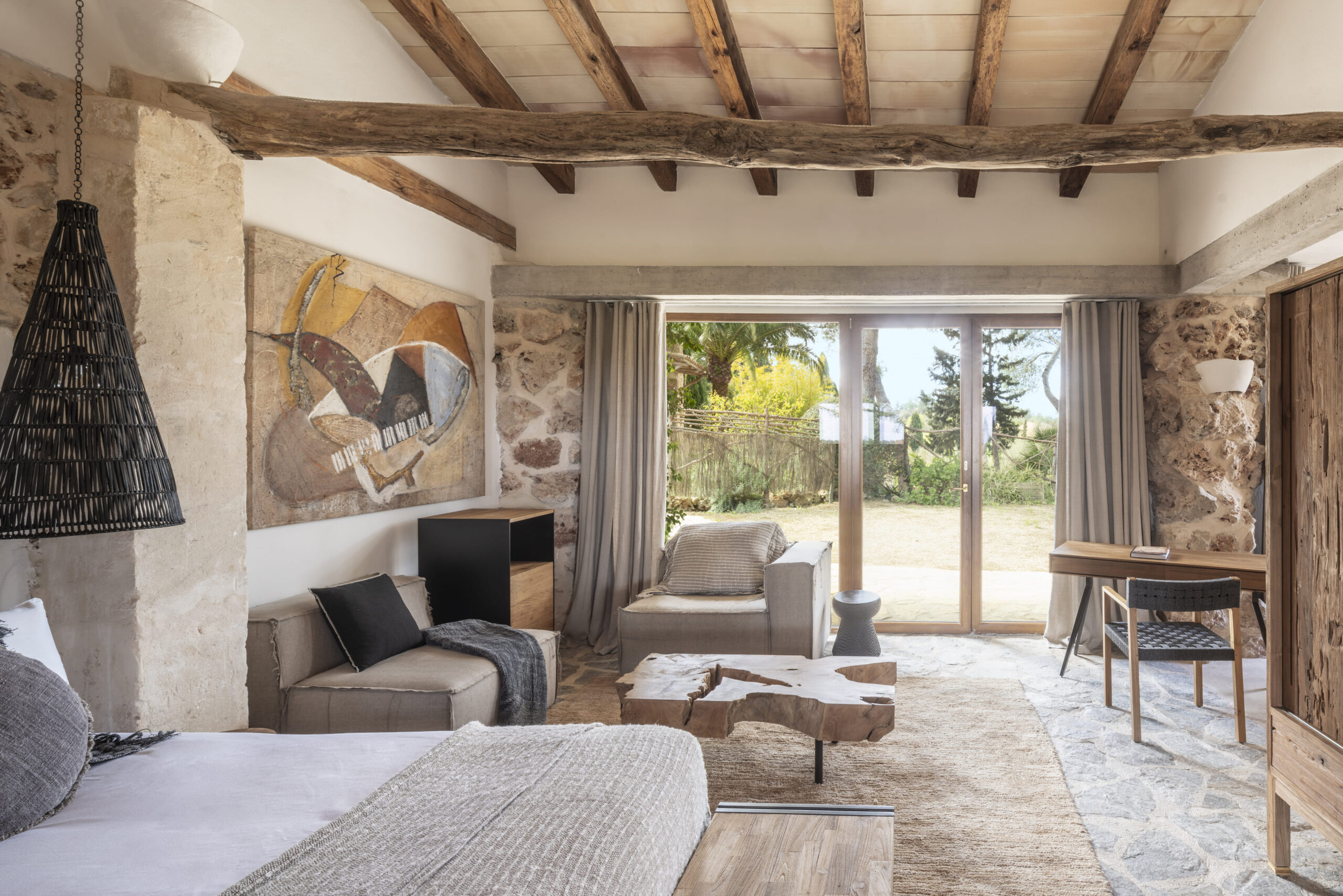 Suite con vistas al jardín