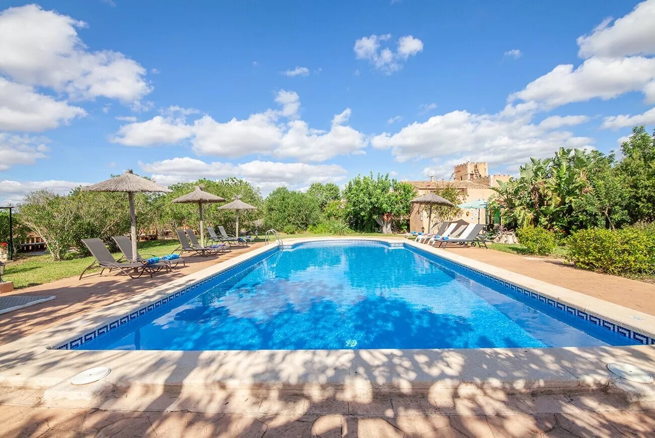 Piscina exterior de Son Marimón