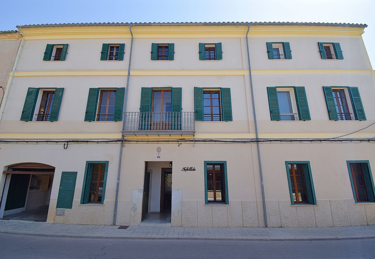 Fachada de Tofollubí en Llubí