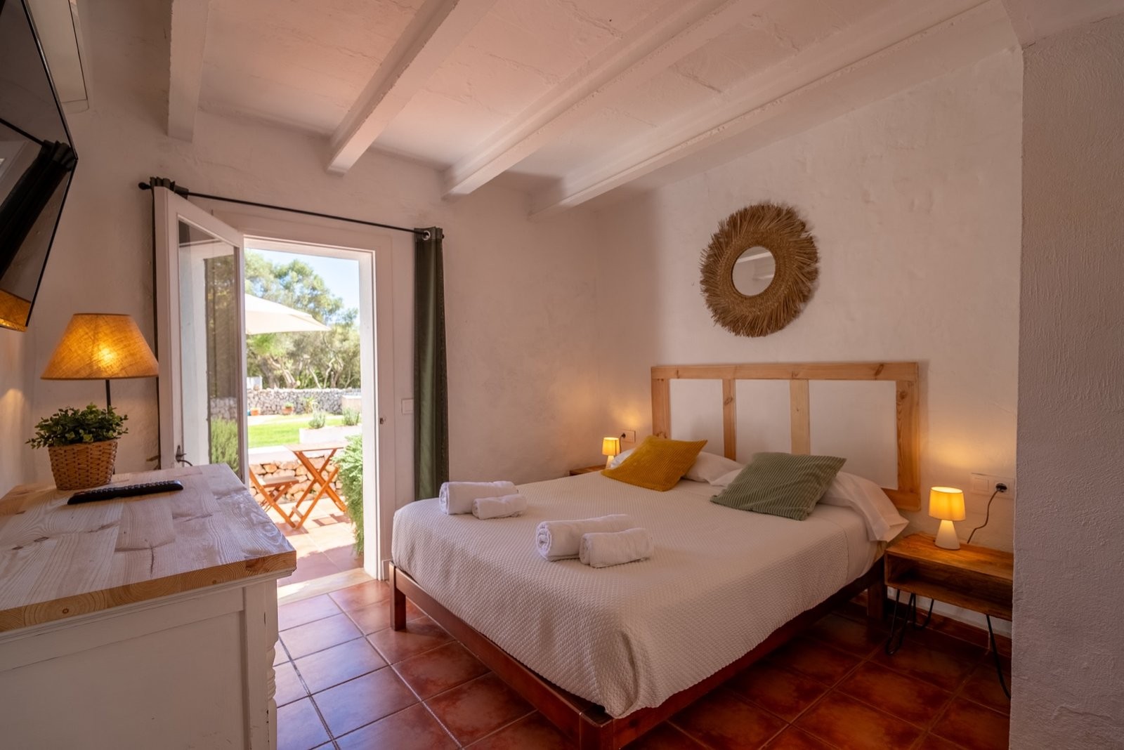 Habitación doble de Binissafullet Vell