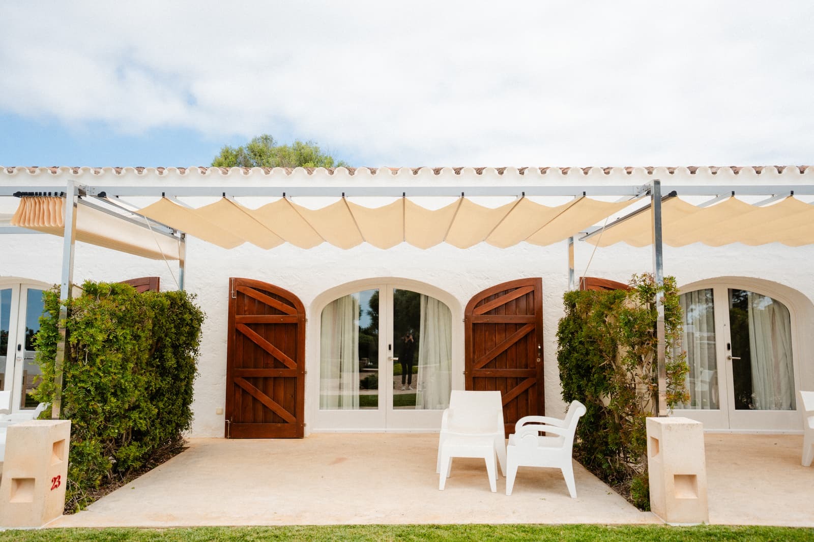Terraza de la Junior Suite de Binigaus Vell