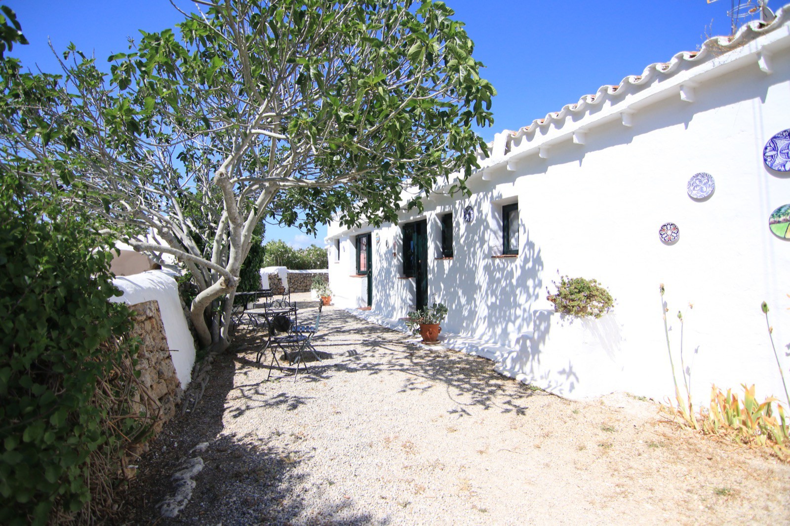 Exterior de las habitaciones de Matxani Gran