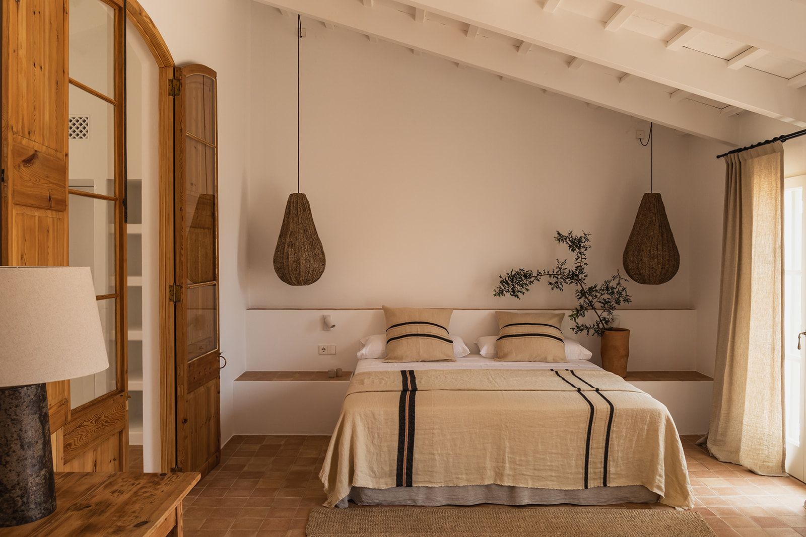 Dormitorio de la suite