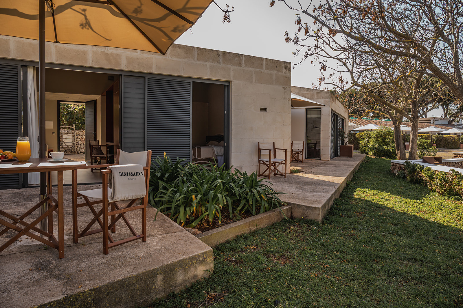 Terraza de una habitación