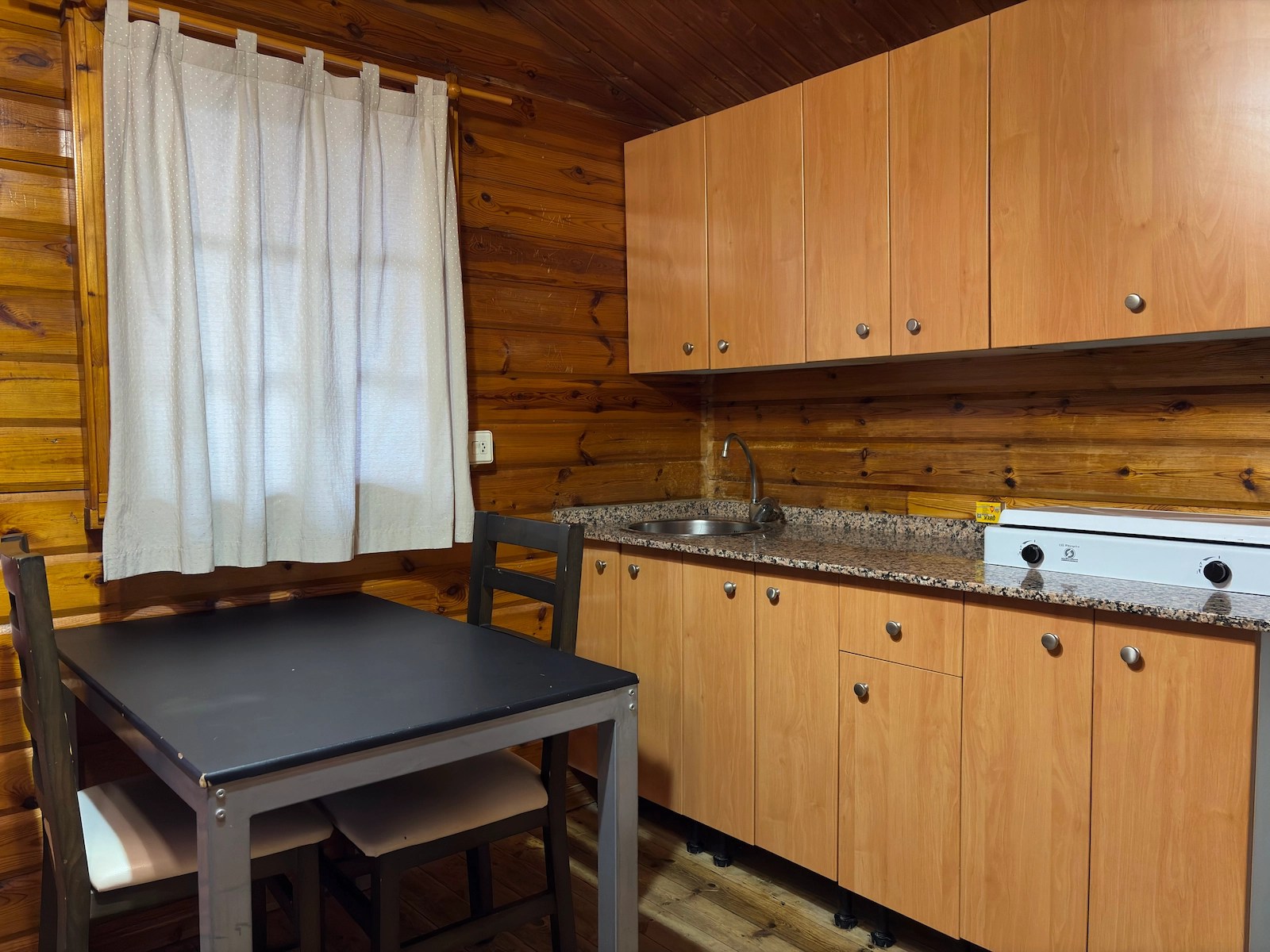 Cocina de una cabaña