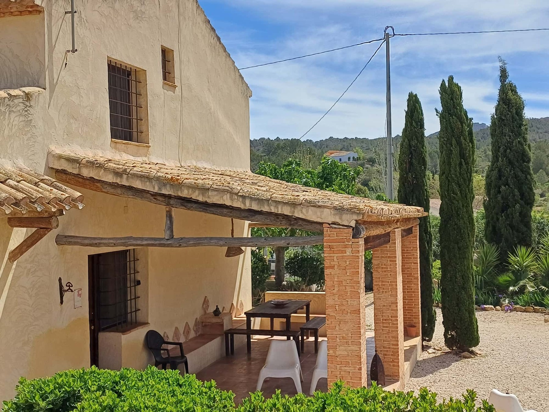 Fachada de Casa El Olivo