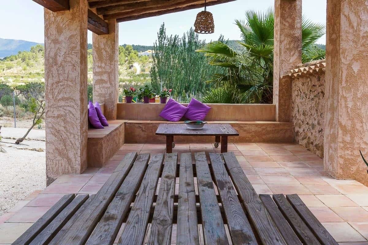 Terraza de Casa El Almendro