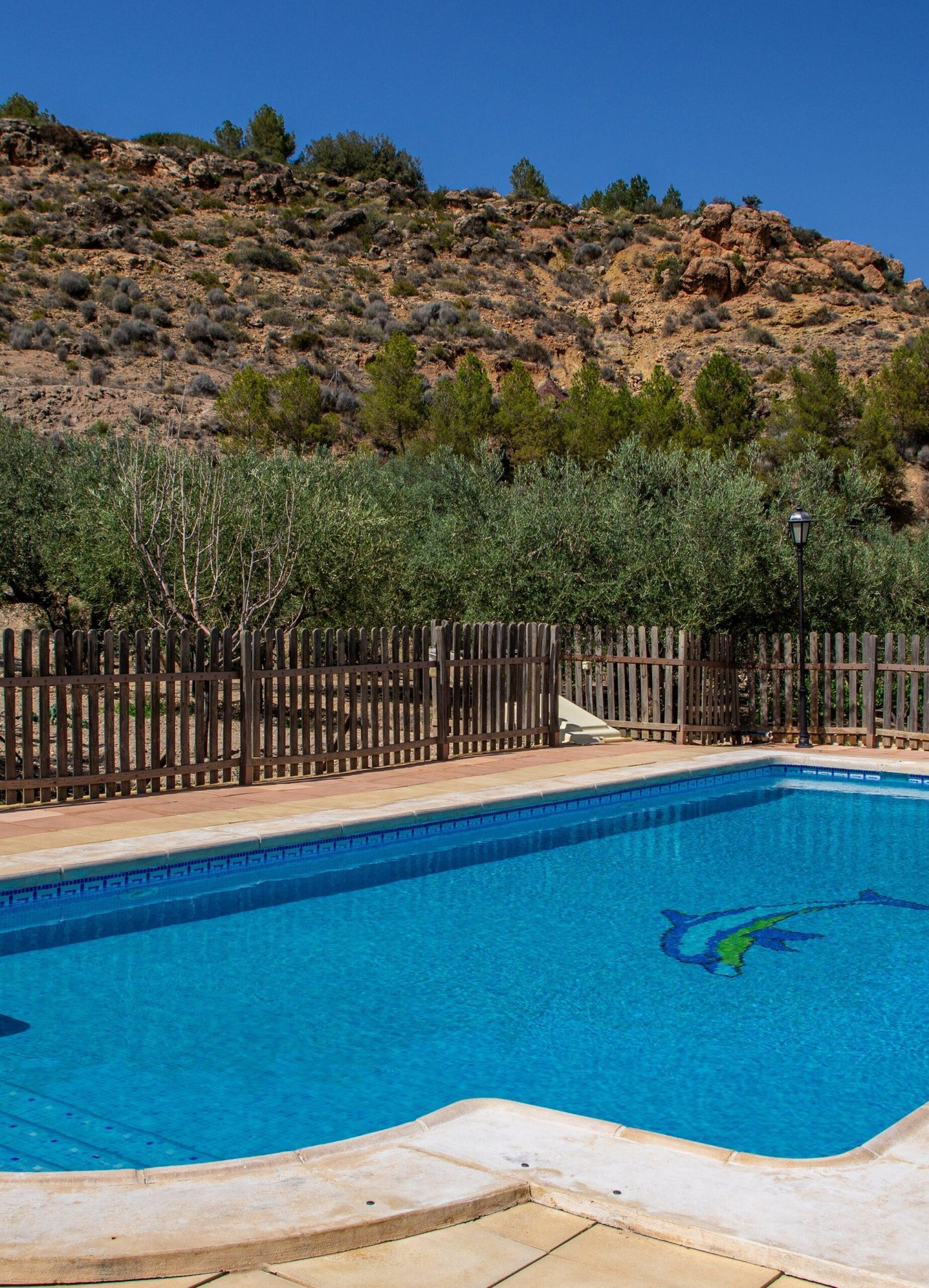 Piscina de Casa Rural La Escuela