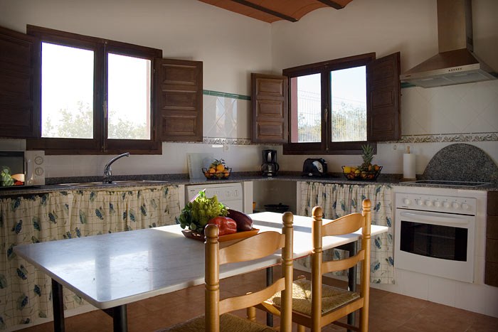 Cocina de Casa Ama o Casa Encarna