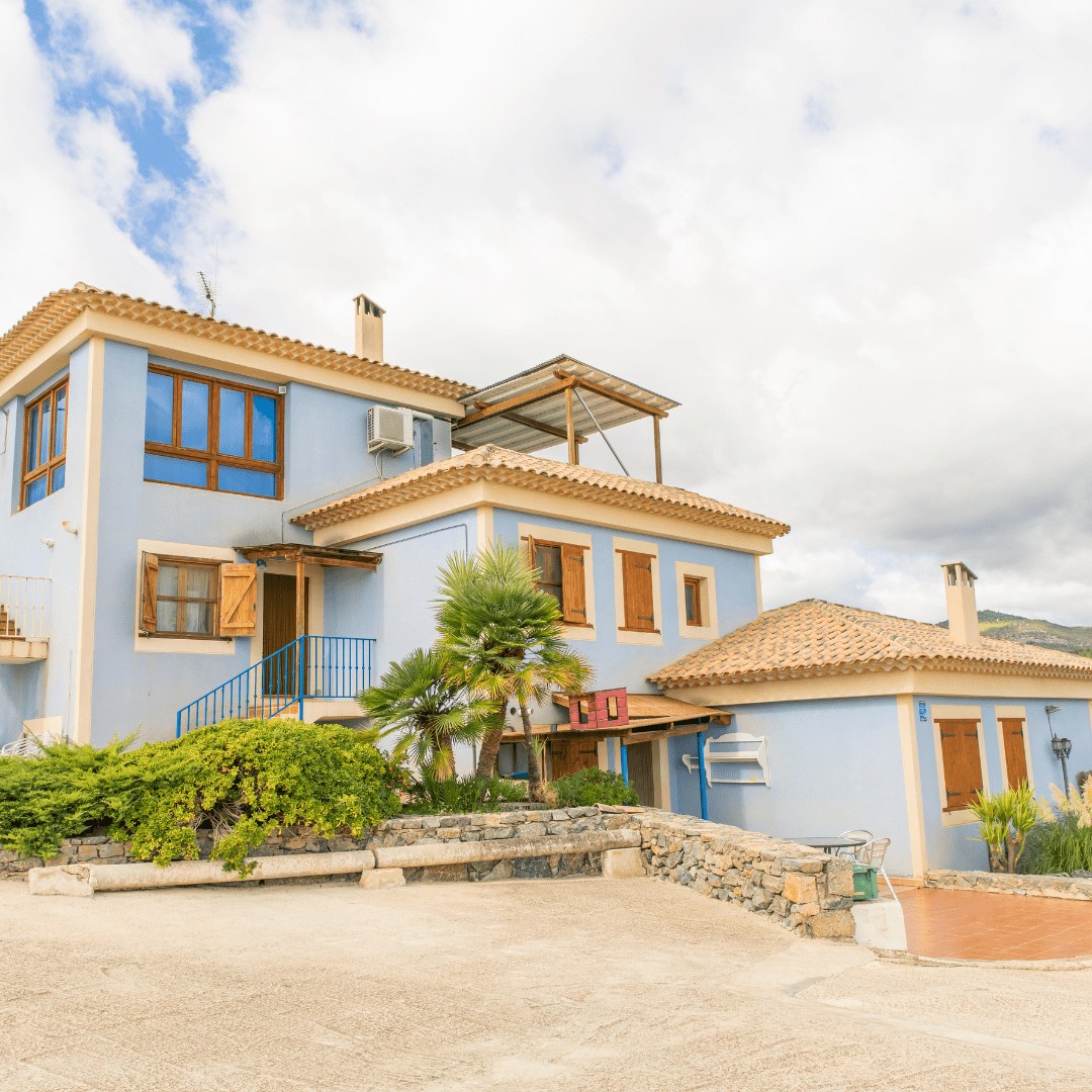 Fachada de Casa Poniente