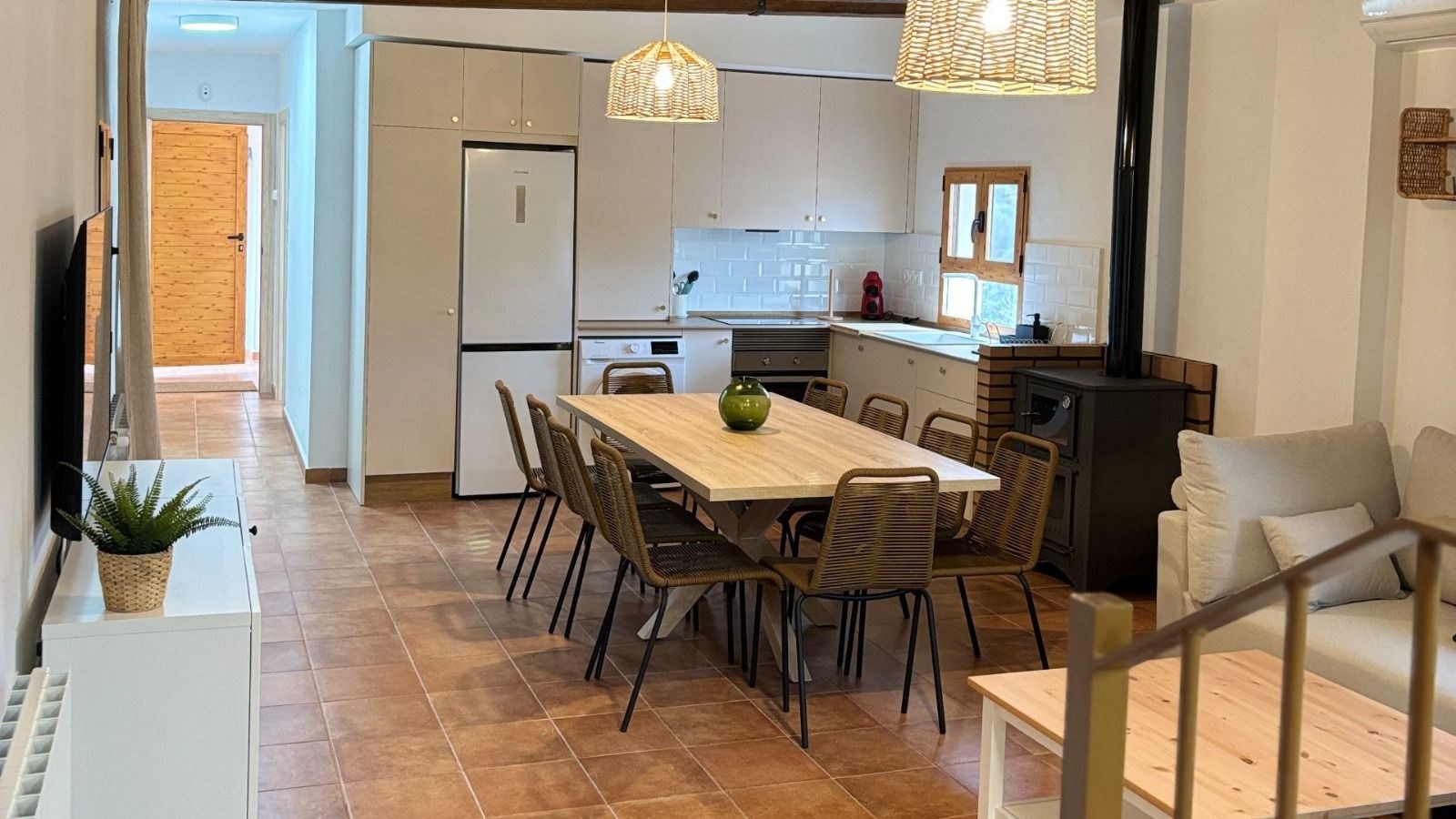 Salón comedor de Los Cuatro Vientos