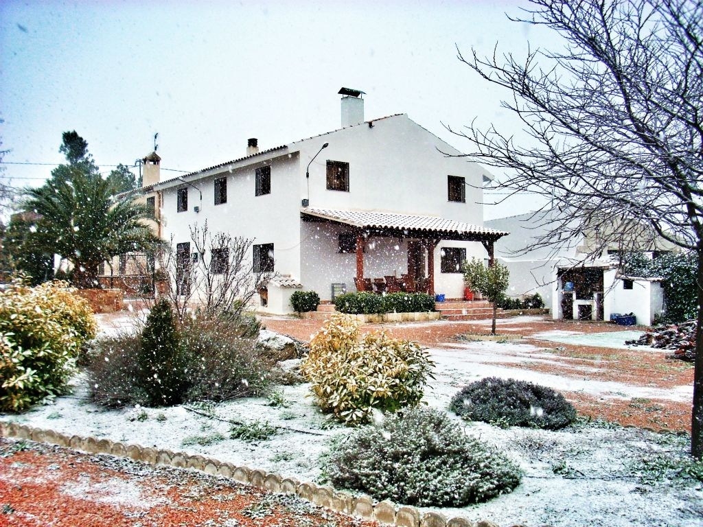 Casa en invierno
