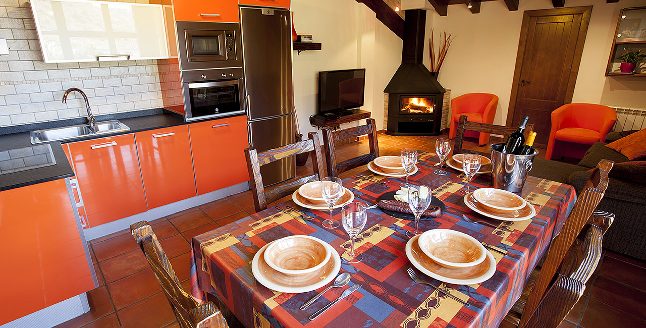 Cocina y comedor de Urederra II