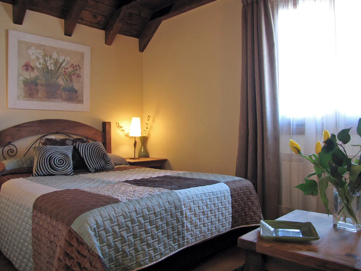 Habitación del Hotel Rural Eseverry