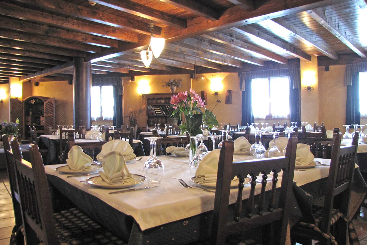 Restaurante del Hotel Rural Eseverry