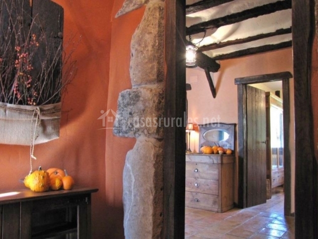 Entrada y acceso a la casa · Gaineko Etxea