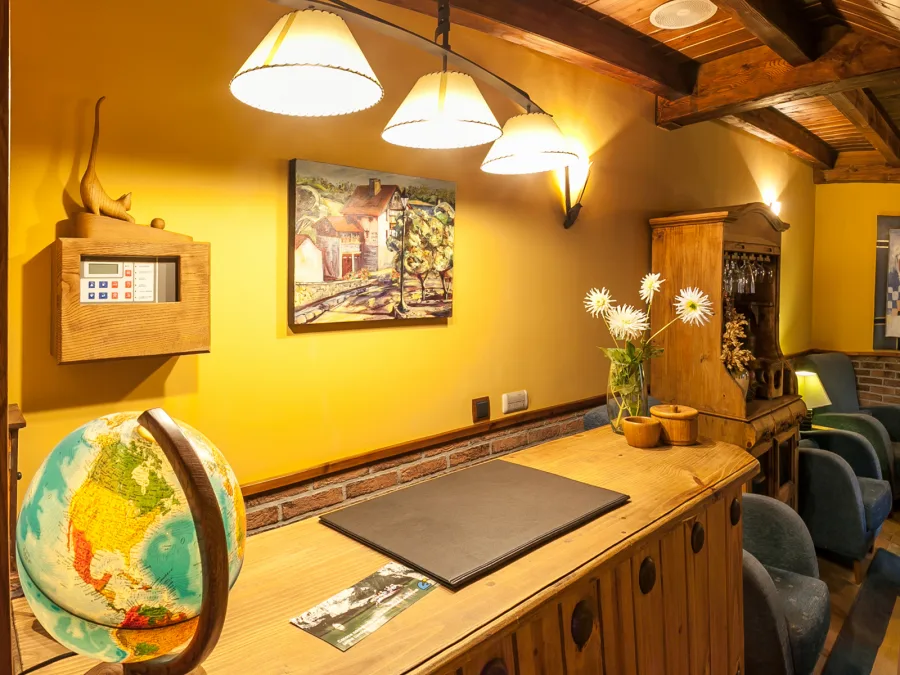 Sala de juegos del Hotel Rural Irati