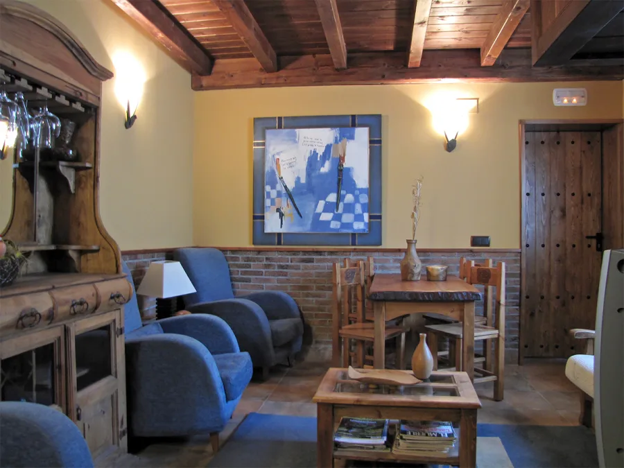 Salón del Hotel Rural Irati