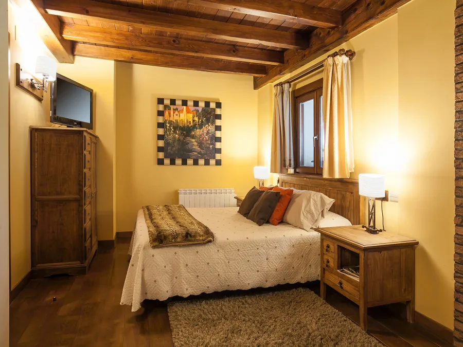 Dormitorio del Hotel Rural Irati