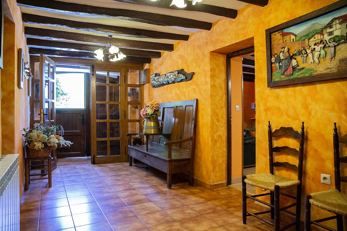 Entrada de Casa Rural Navarlaz