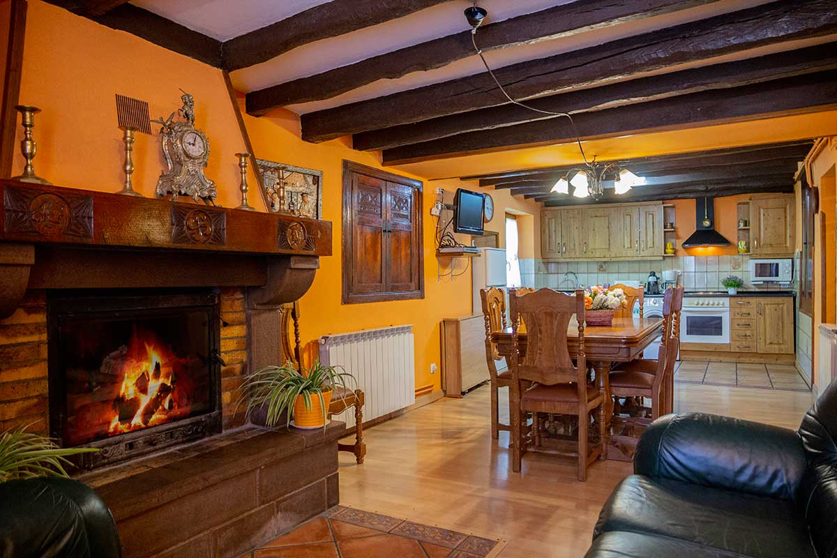 Salón y comedor de Navarlaz
