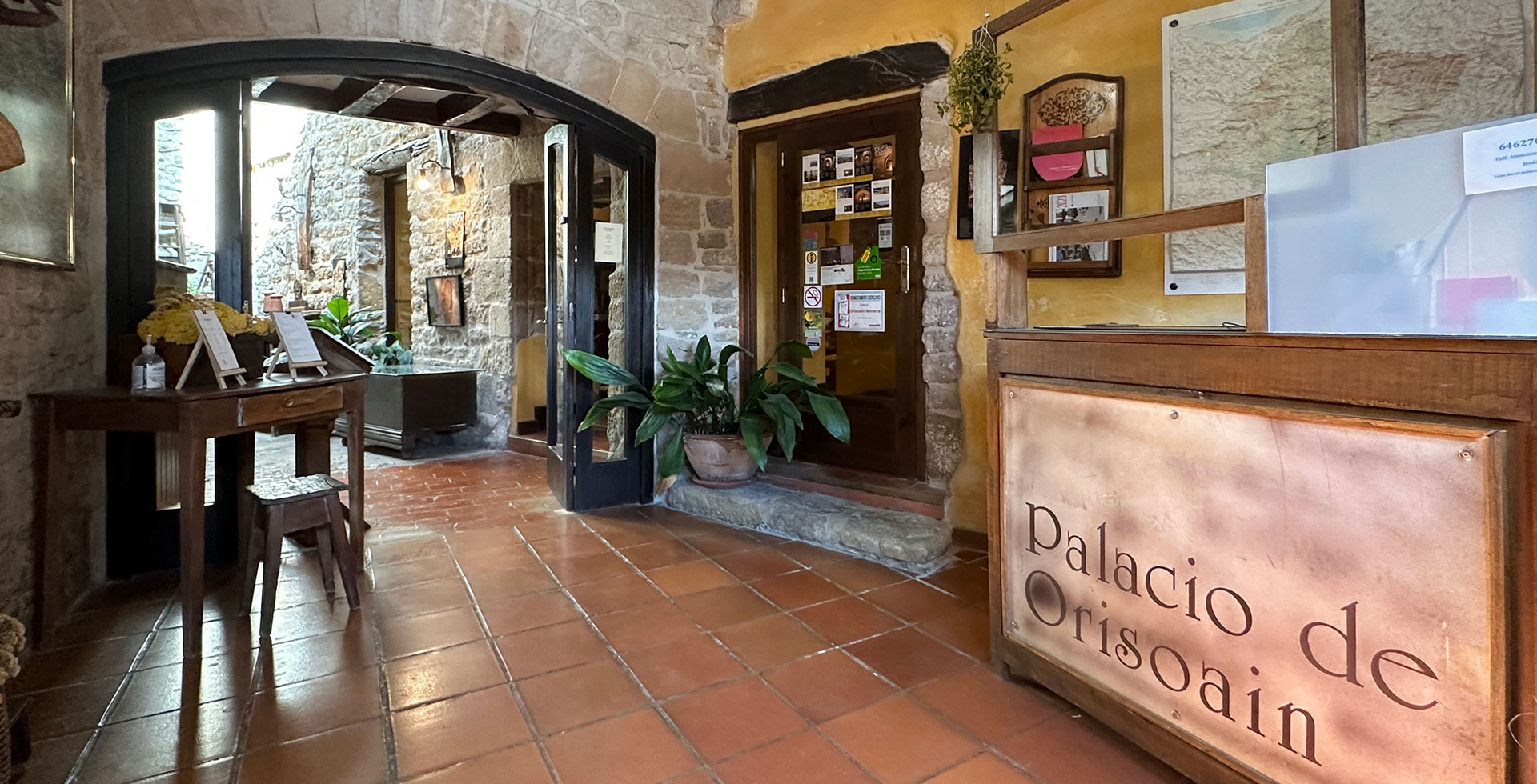 Recepción del Palacio de Orísoain · Orísoain, Navarra