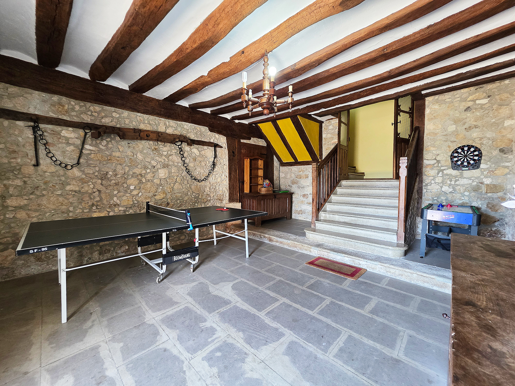 Sala de juegos de Casa Rural Uyarra