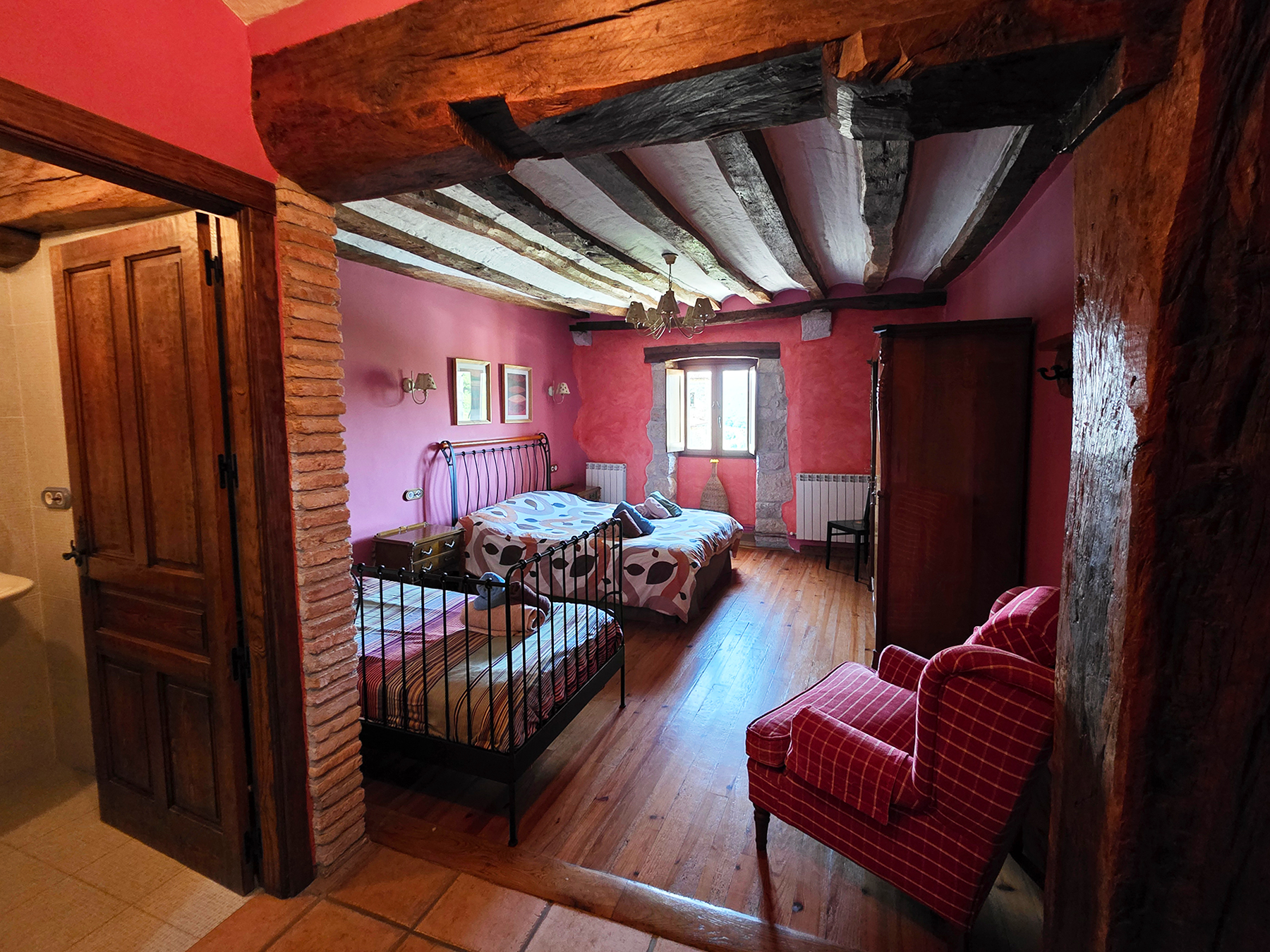 Dormitorio de Casa Rural Uyarra