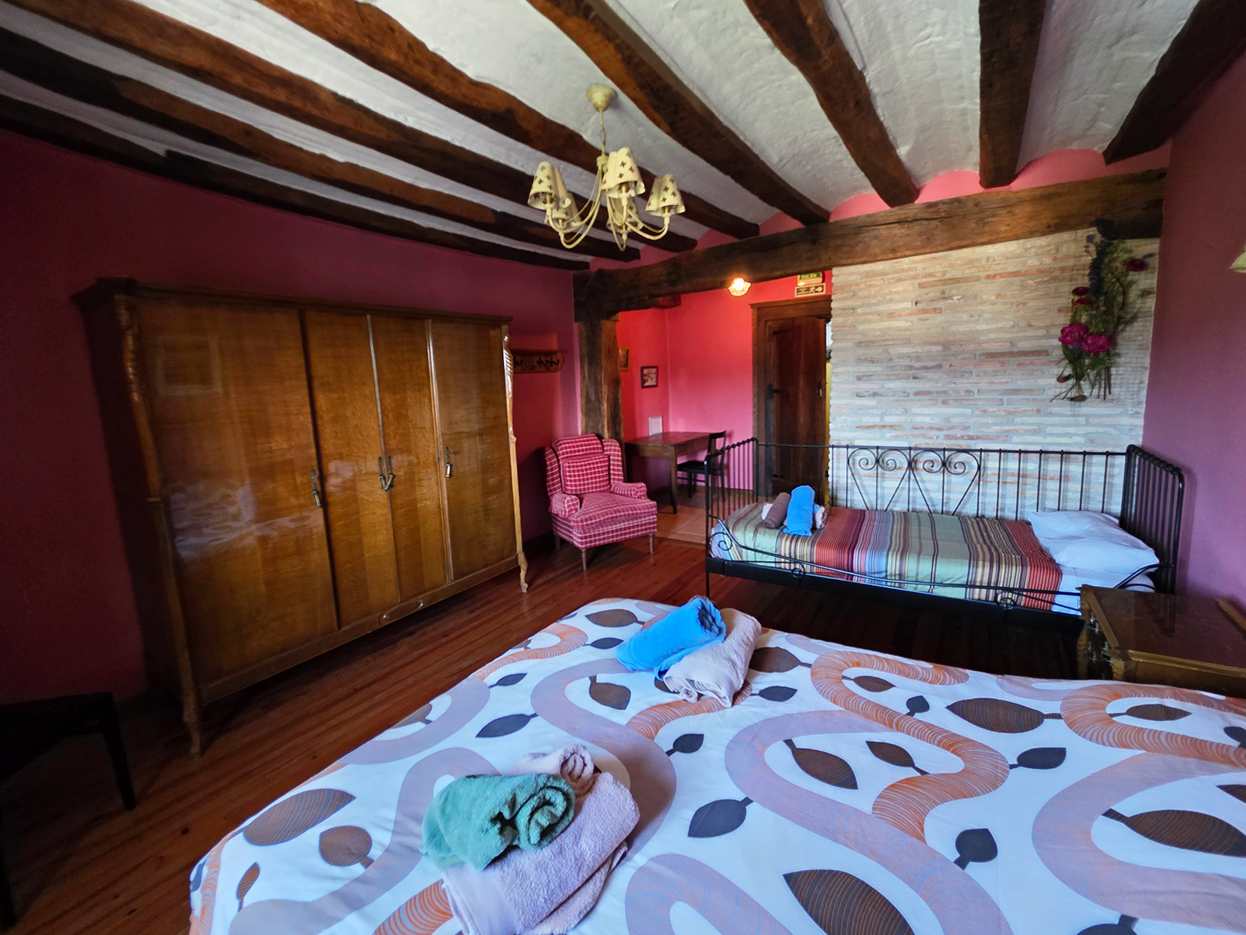 Otro dormitorio de Casa Rural Uyarra